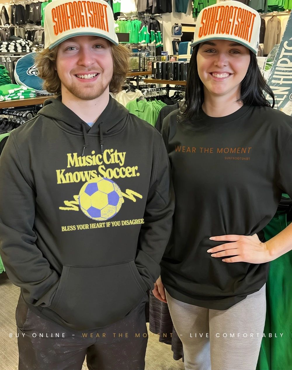 Music city knows soccer bless your heart if you disagree shirt