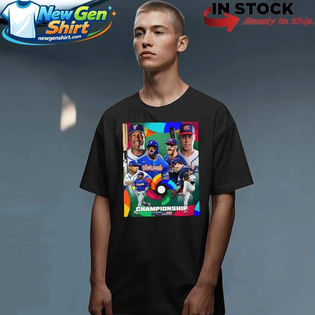 USA vs Venezuela World Baseball Classic Final Championship 2026 Shirt