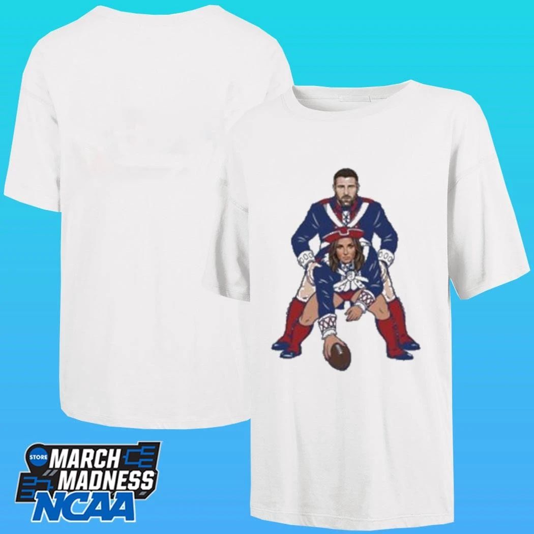 Mike Vrabel And Dianna Russini Patriots Meme Shirt