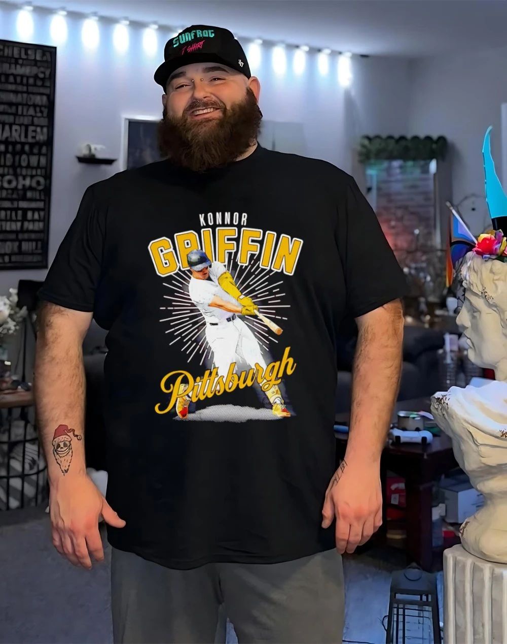Konnor Griffin Pittsburgh Pirates Burst shirt