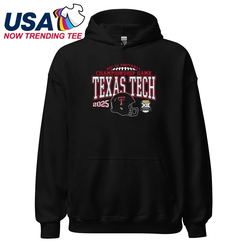 Texas Tech Red Raiders Football 2025 Big 12 Championship Bound Shirt