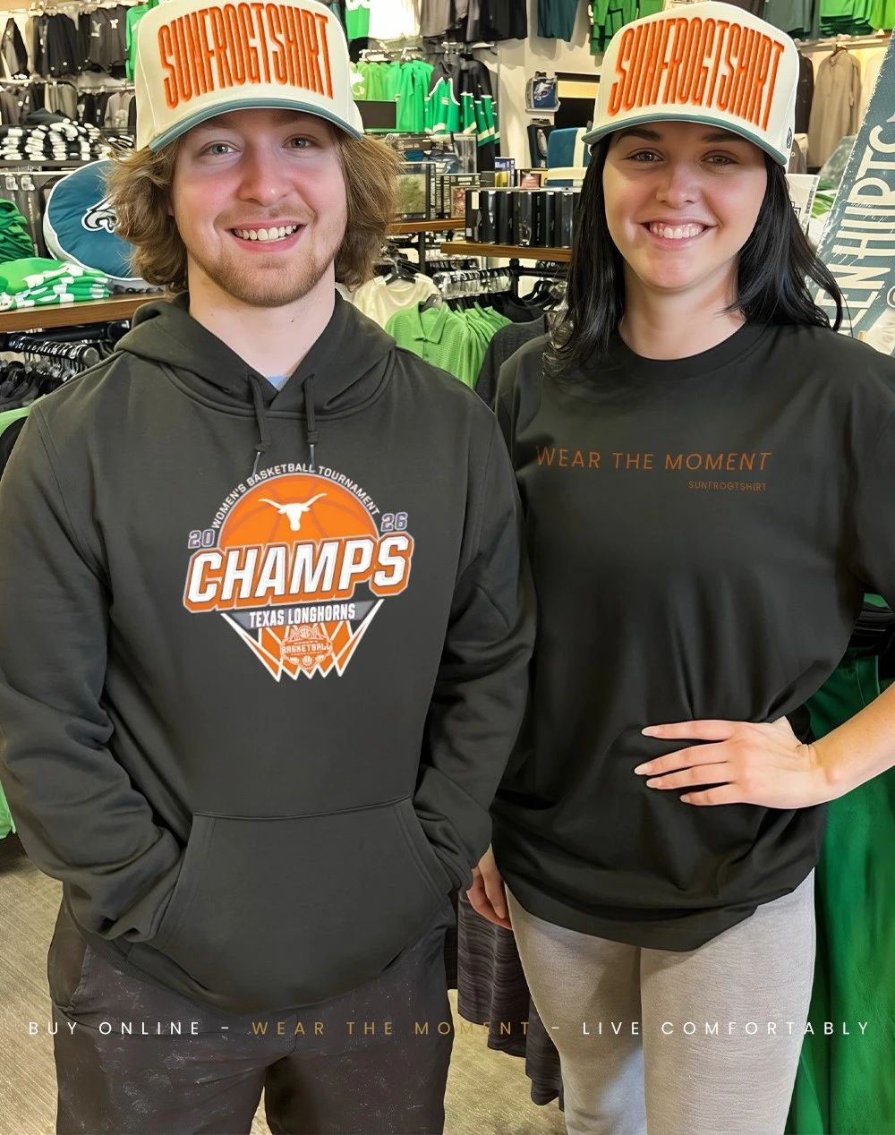 Texas Longhorns 2026 SEC Women’s Basketball Tournament Champions Locker Room shirt