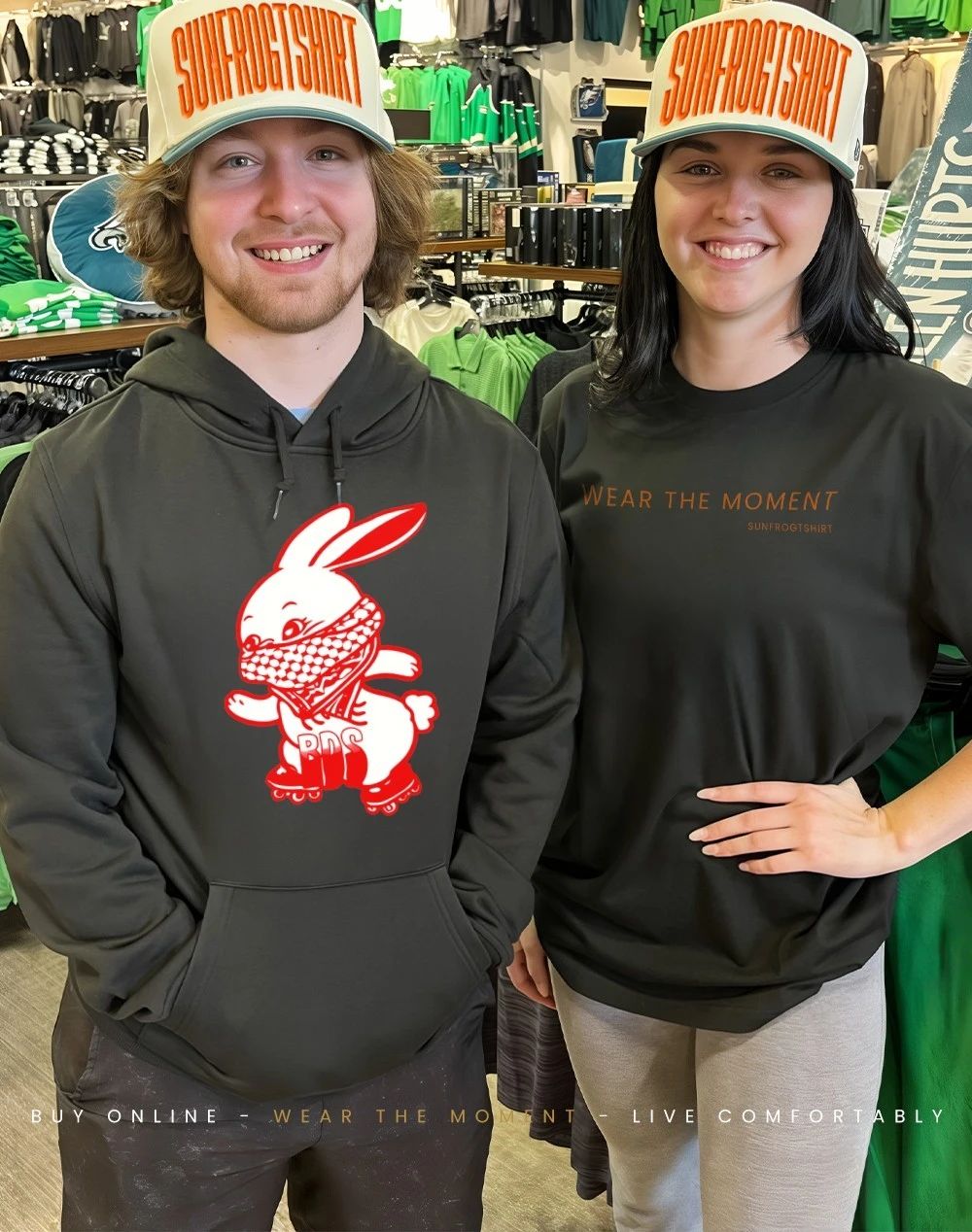 Bunny BDS free Palestine shirt
