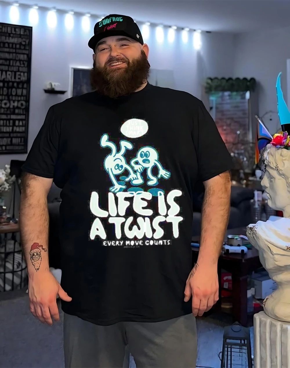 Just think smart life is a twist every move counts shirt