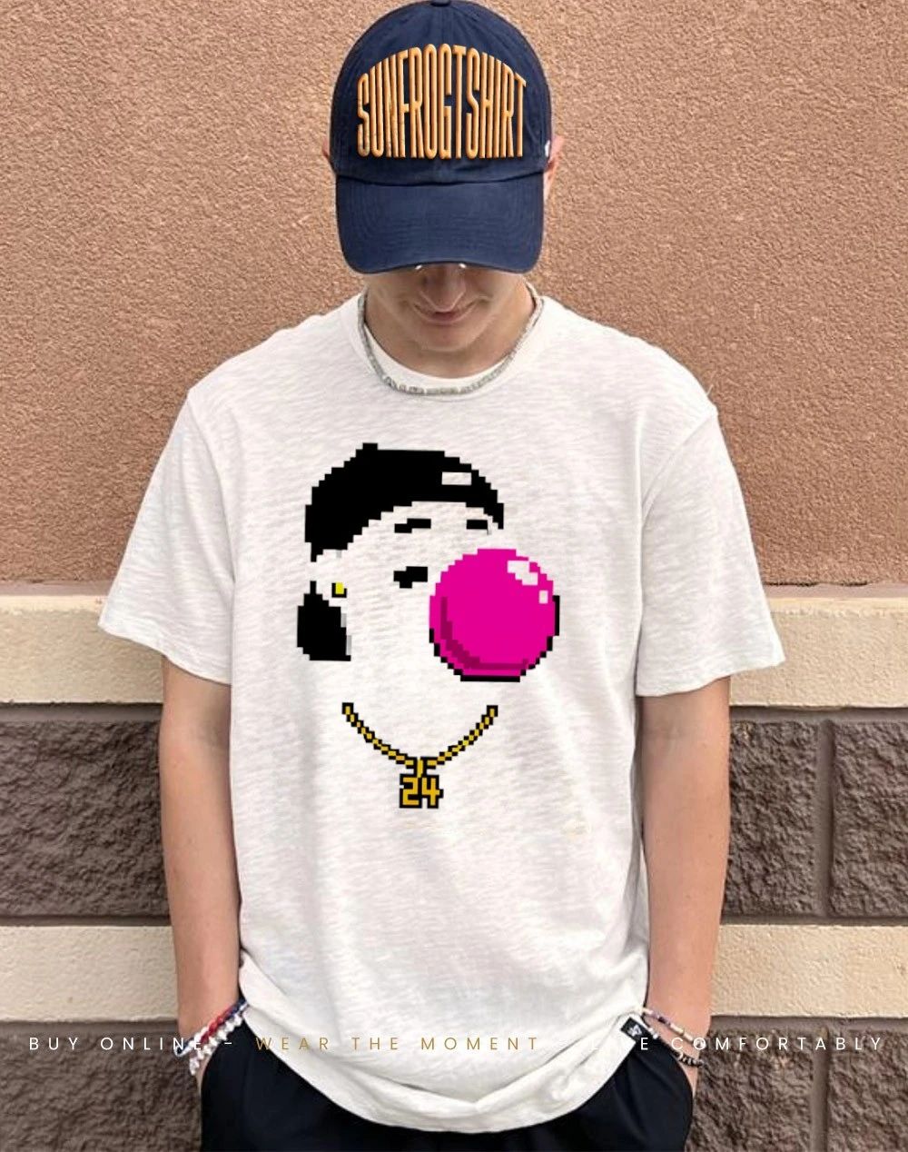 Ken Griffey Jr Seattle Mariners 24 8bit shirt