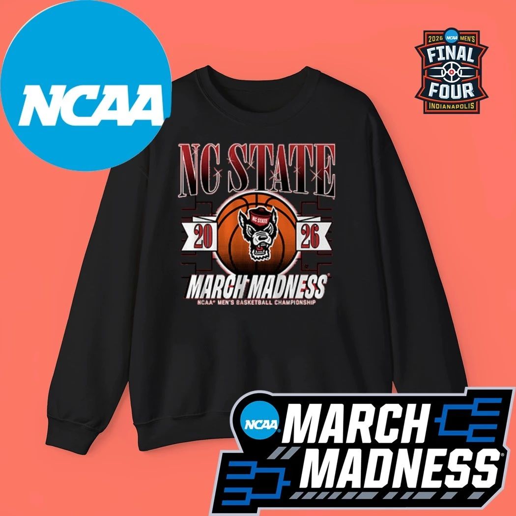 NC State Wolfpack MBB 2026 NCAA Women’s Basketball Championship March Madness Logo Shirt