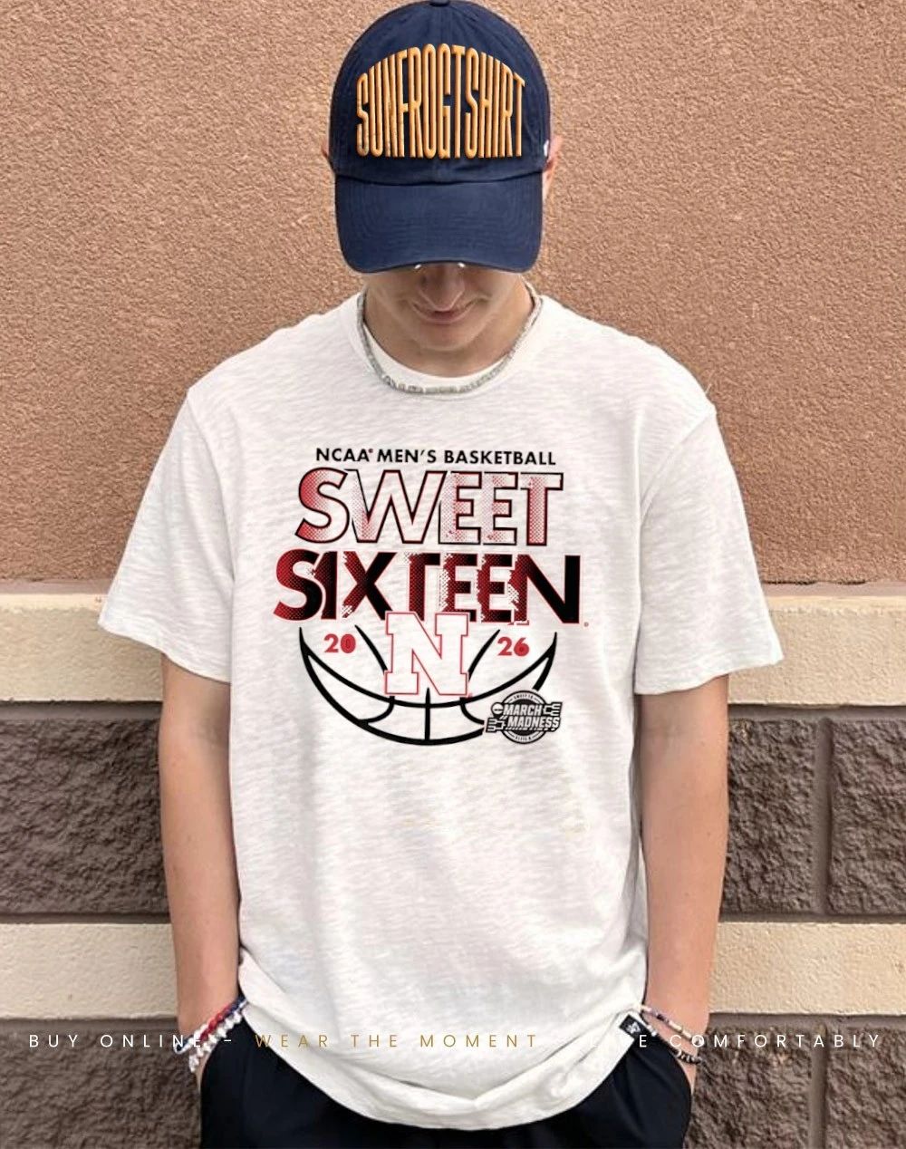 Nebraska Men’s Basketball 2026 NCAA March Madness Sweet Sixteen shirt