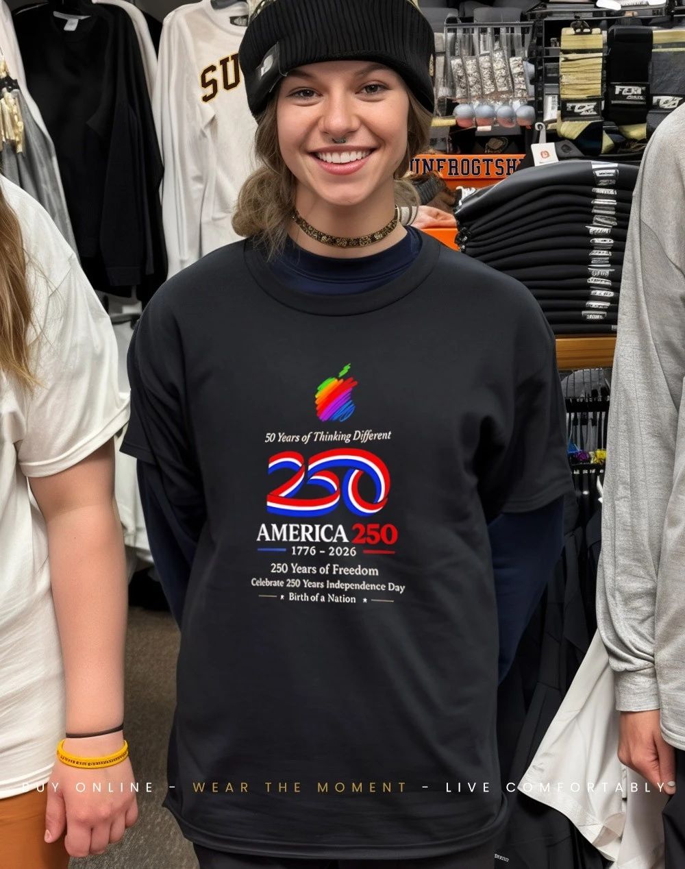 America 250 50 Years of Thinking Different shirt