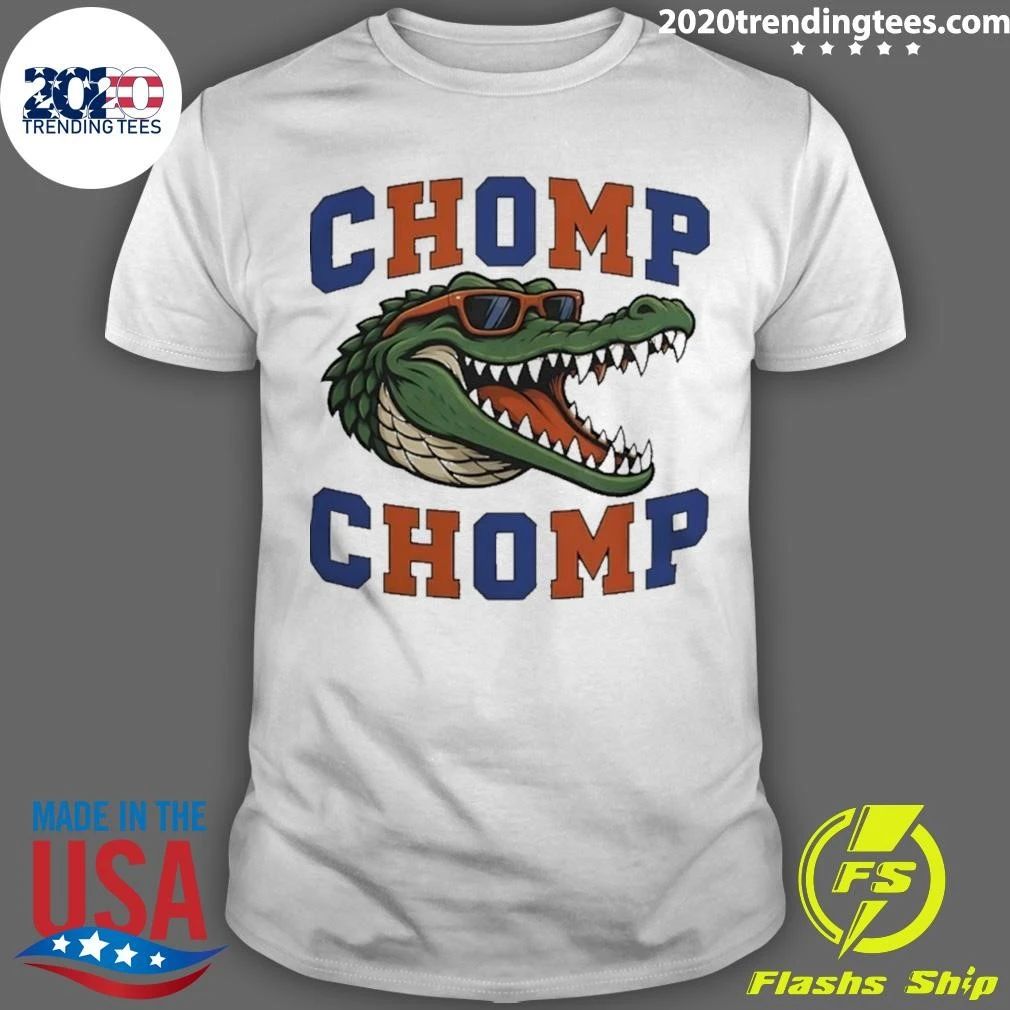 Florida Gators Chomp Chomp Alligator College Football Shirt