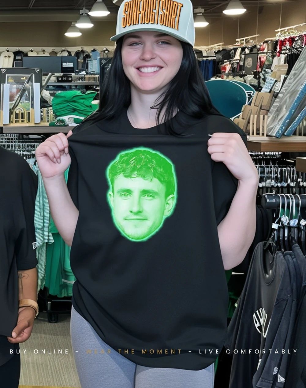 Paul Mescal Irish St Patrick’s Day 2026 Big Head shirt