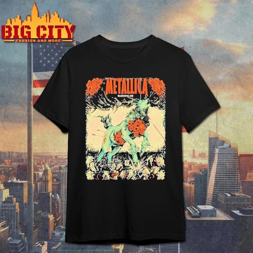 Metallica Pop-up Shop M72 European World Tour 2026 Bleeding Me Shirt