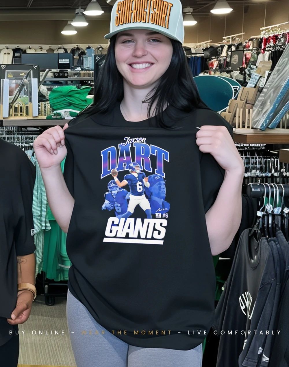 New York Giants Jaxson Dart Triple Pic shirt