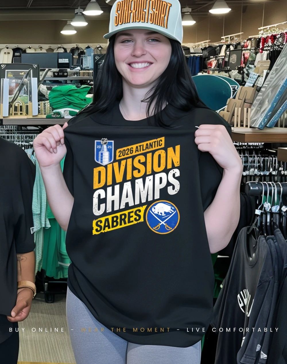 Buffalo Sabres 2026 Atlantic Division Champions vintage shirt