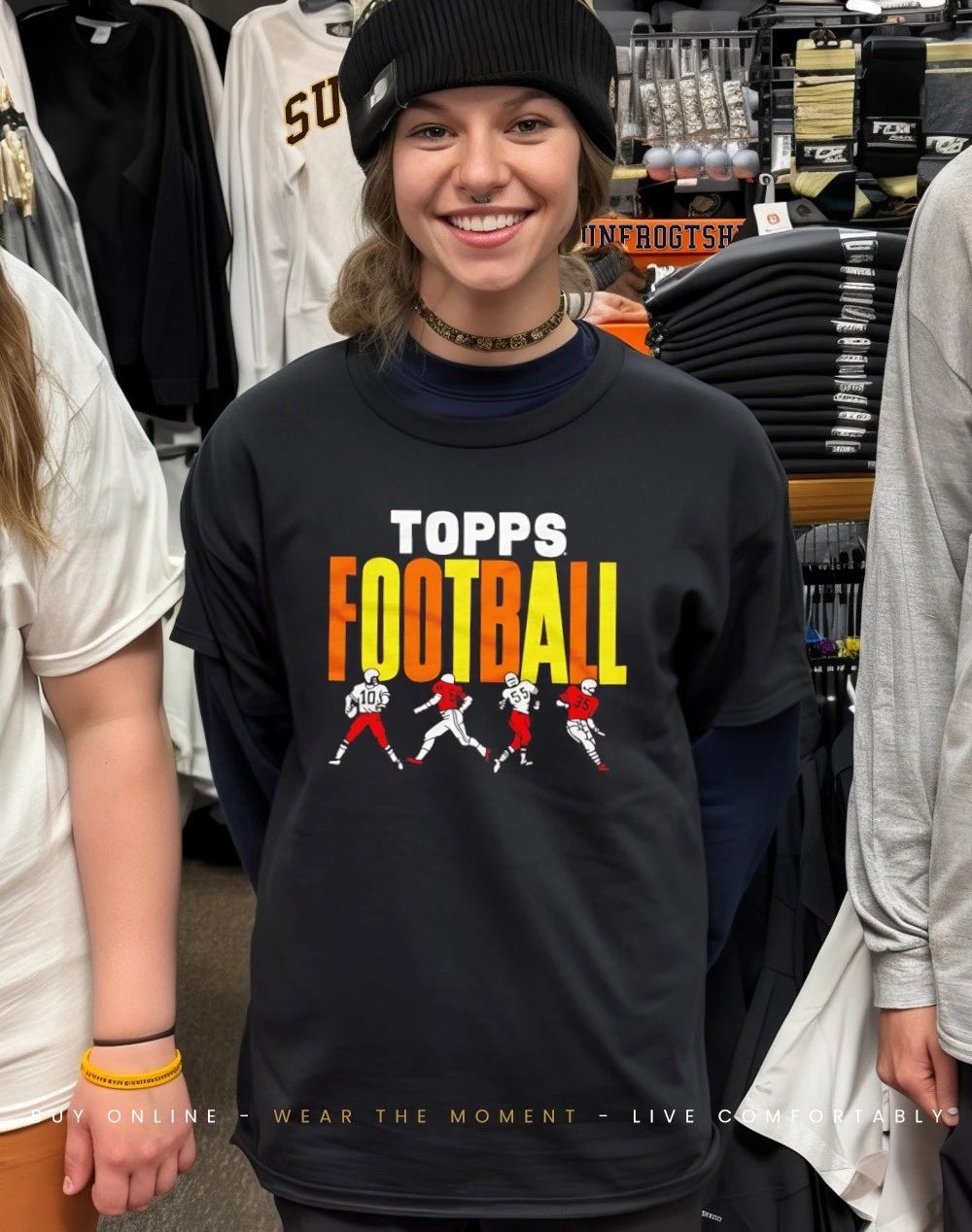 Topps Football Multicolor graphic shirt