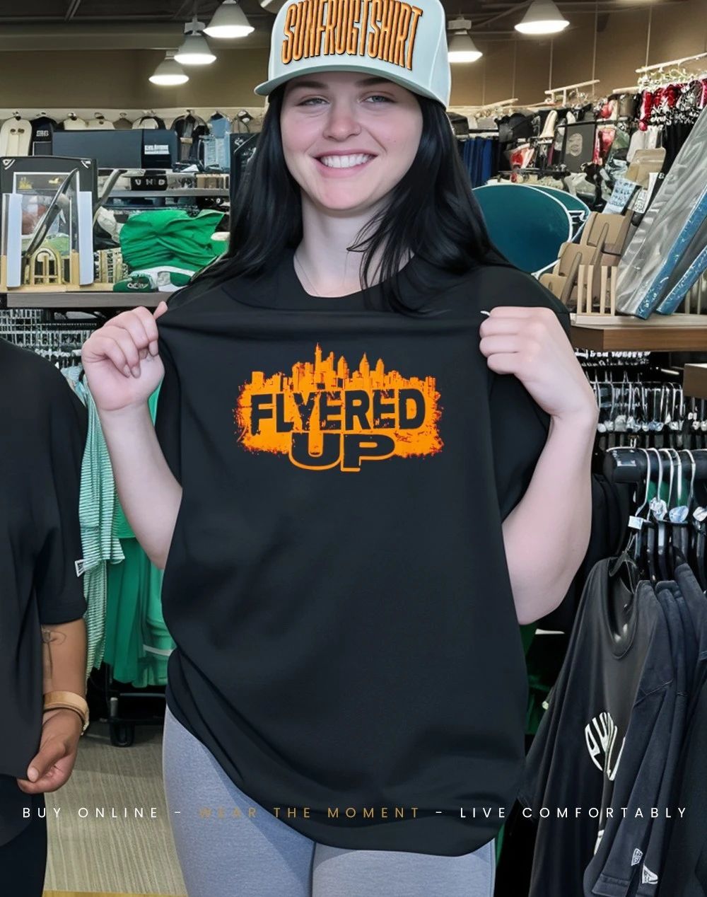 Flyers Flyered Up city skyline shirt