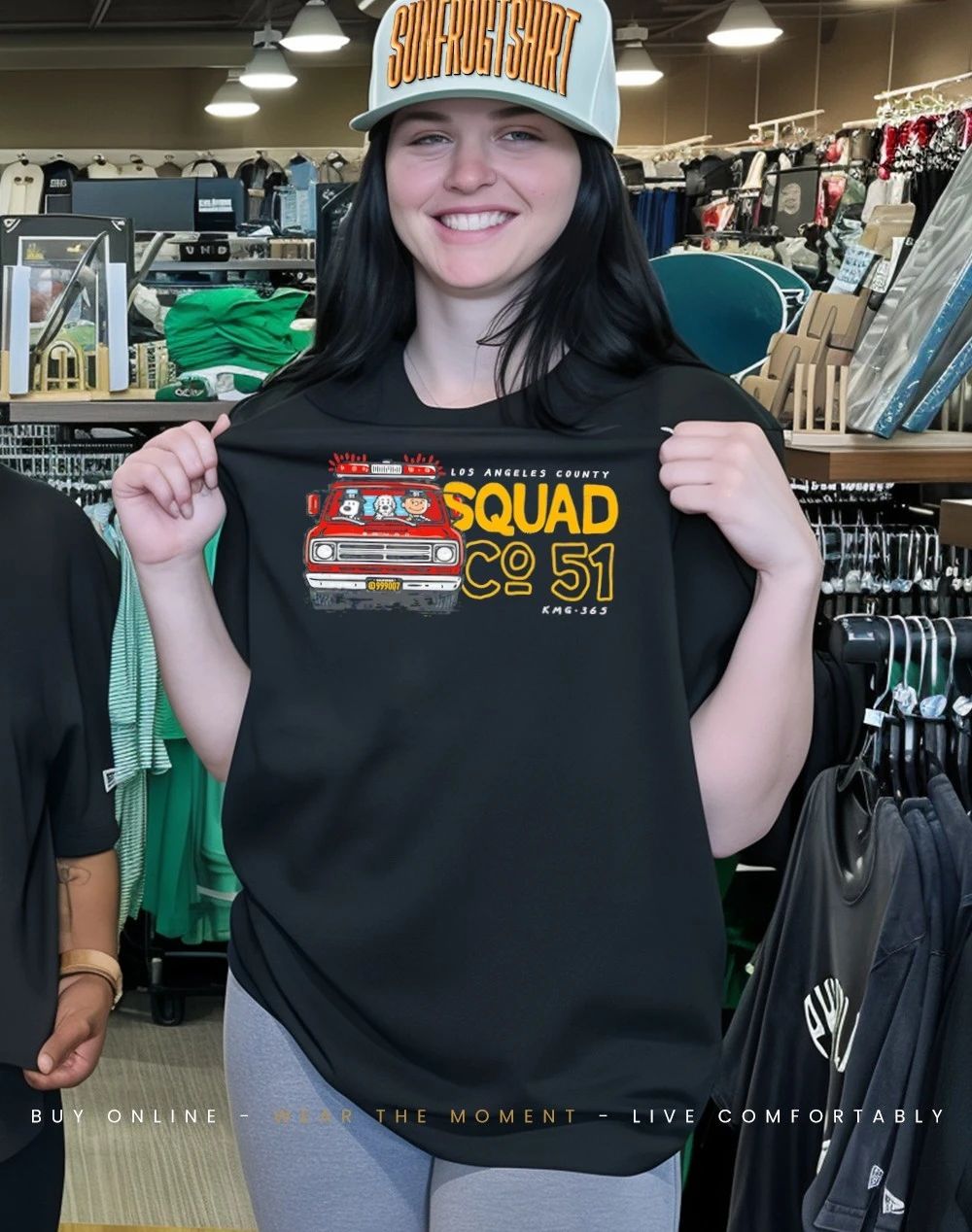 Boot Chuck and Snoop Los Angeles county Squad Co. 51 shirt