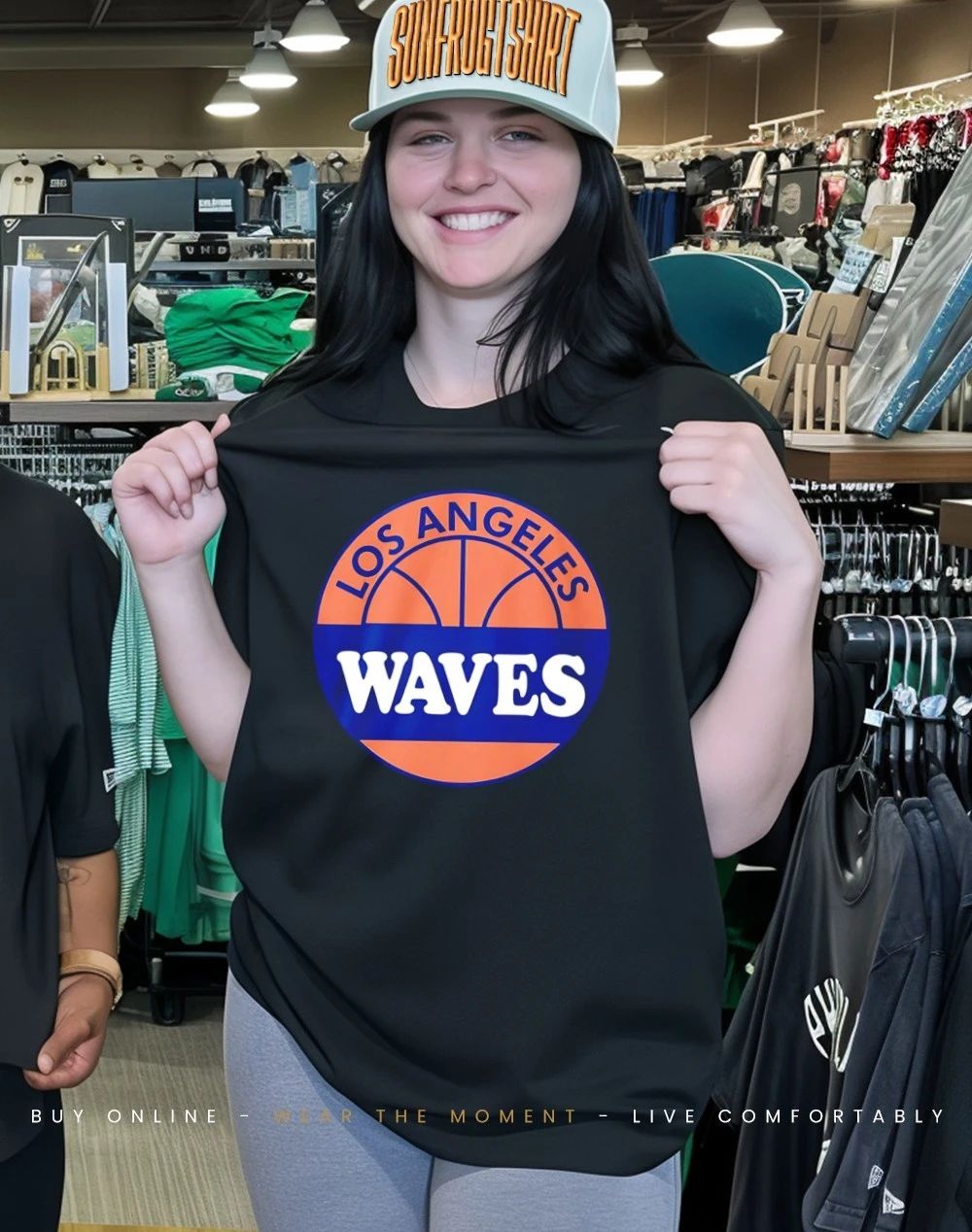 Running Point Isla Gordon Los Angeles Waves Shirt