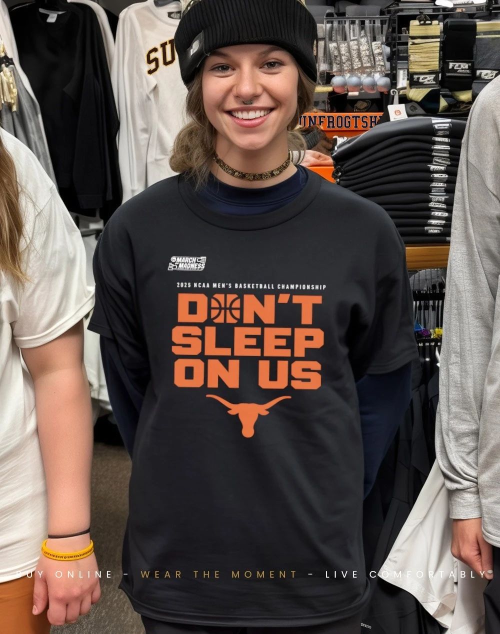 Texas Longhorns 2026 NCAA Men’s Basketball Tournament March Madness Don’t Sleep On Us shirt