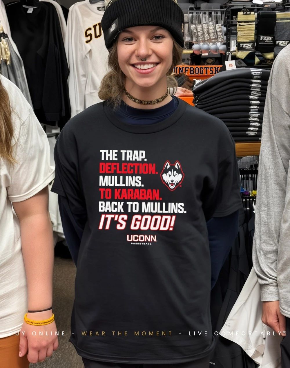 UConn Basketball Alex Karaban To Braylon Mullins shirt