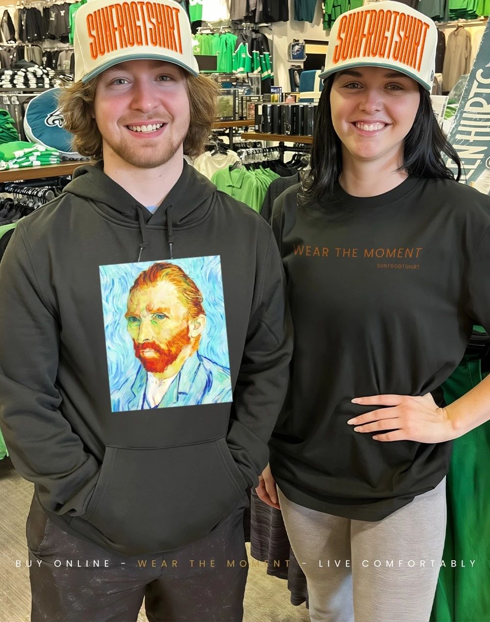 Van Gogh Self Portrait shirt
