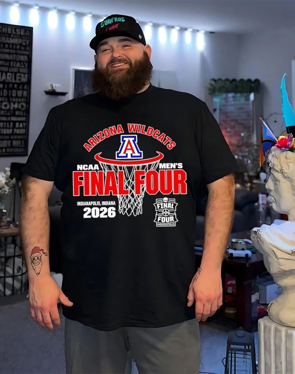 Arizona Wildcats 2026 NCAA Men’s Basketball Final Four Indianapolis Indiana shirt