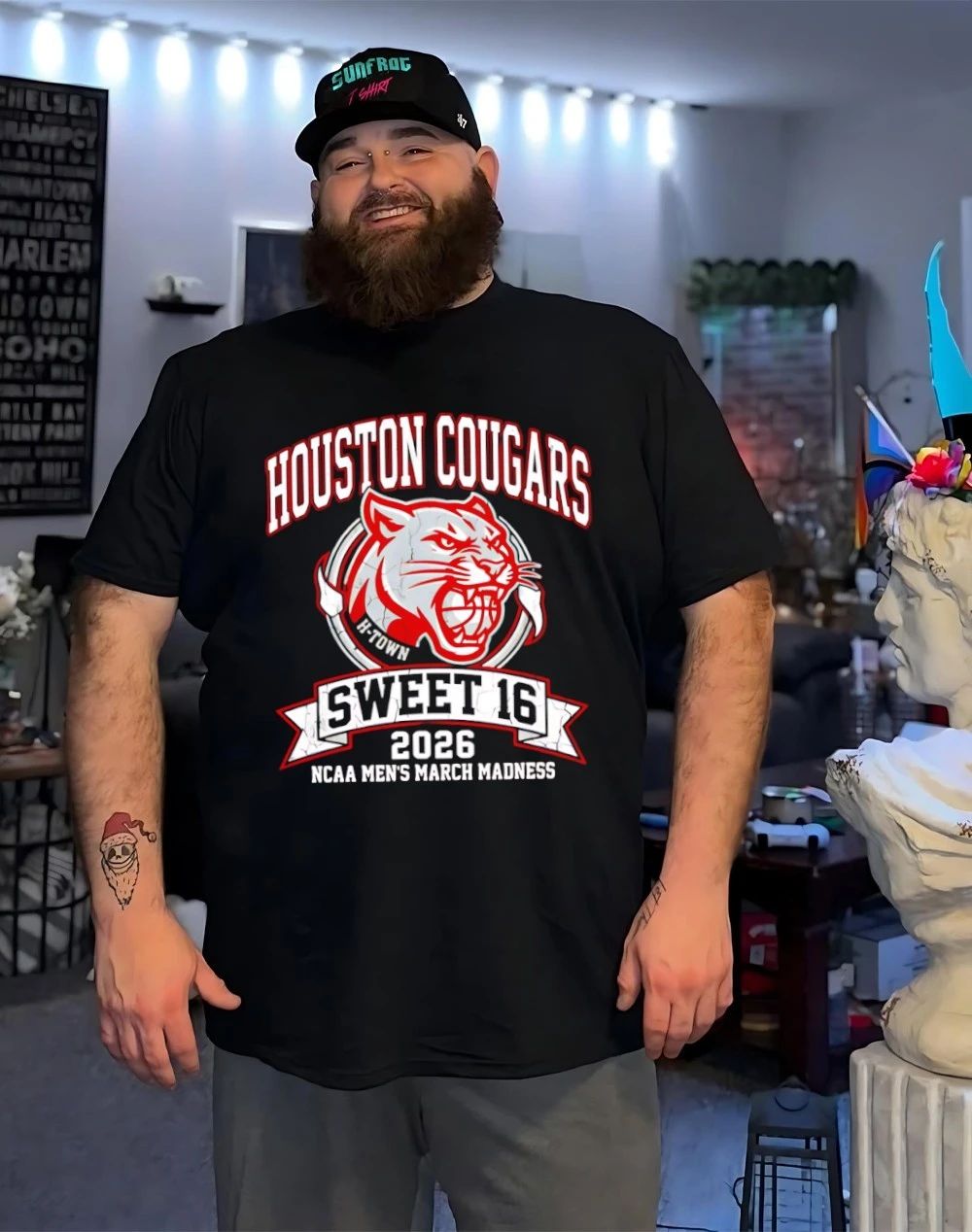 Houston Cougars Sweet 16 2026 Men’s March Madness shirt