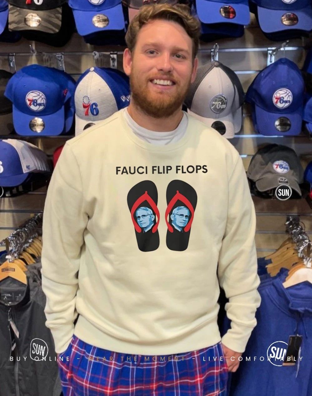 Fauci flip flops shirt