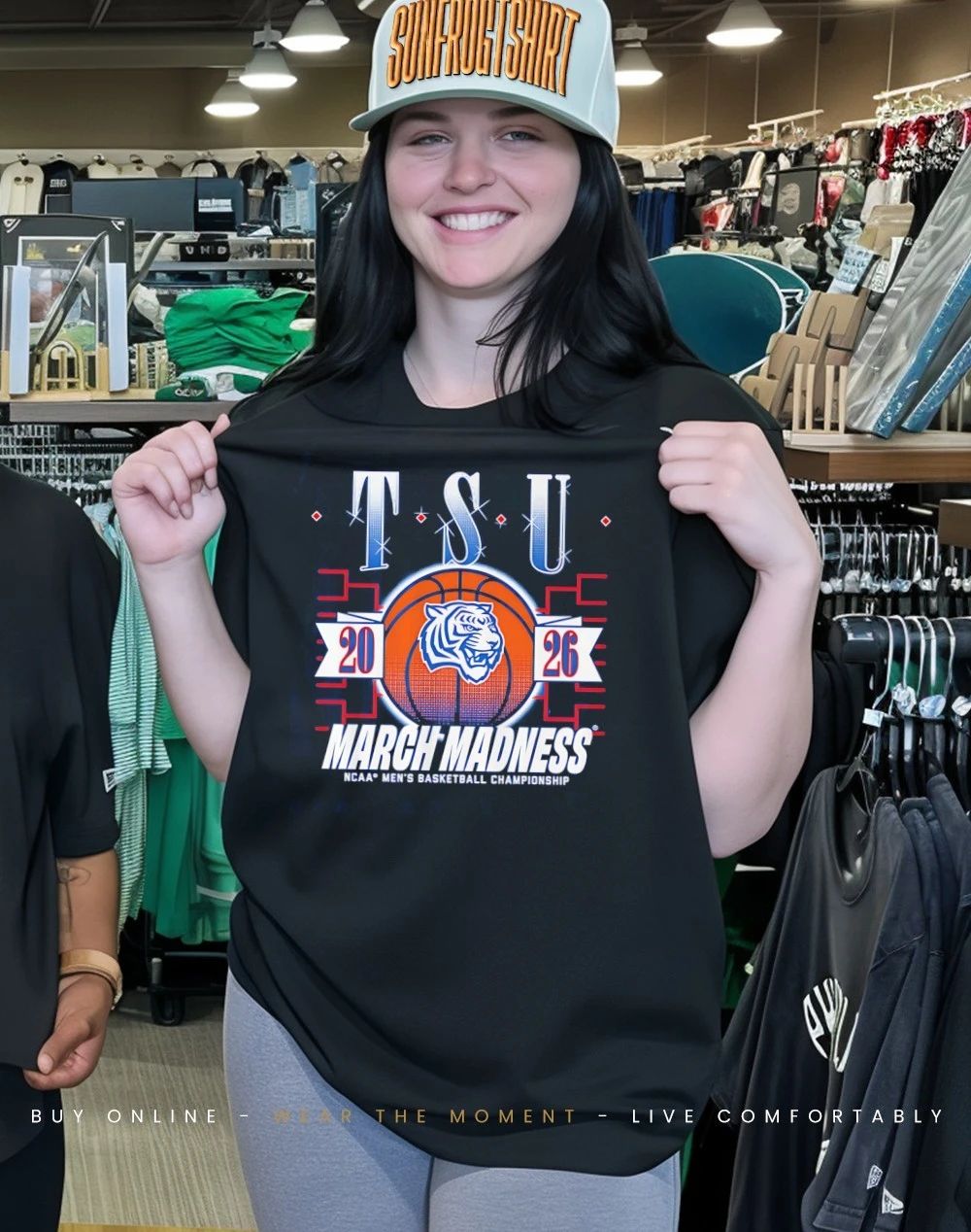 Tennessee State Tigers MBB 2026 March Madness logo shirt