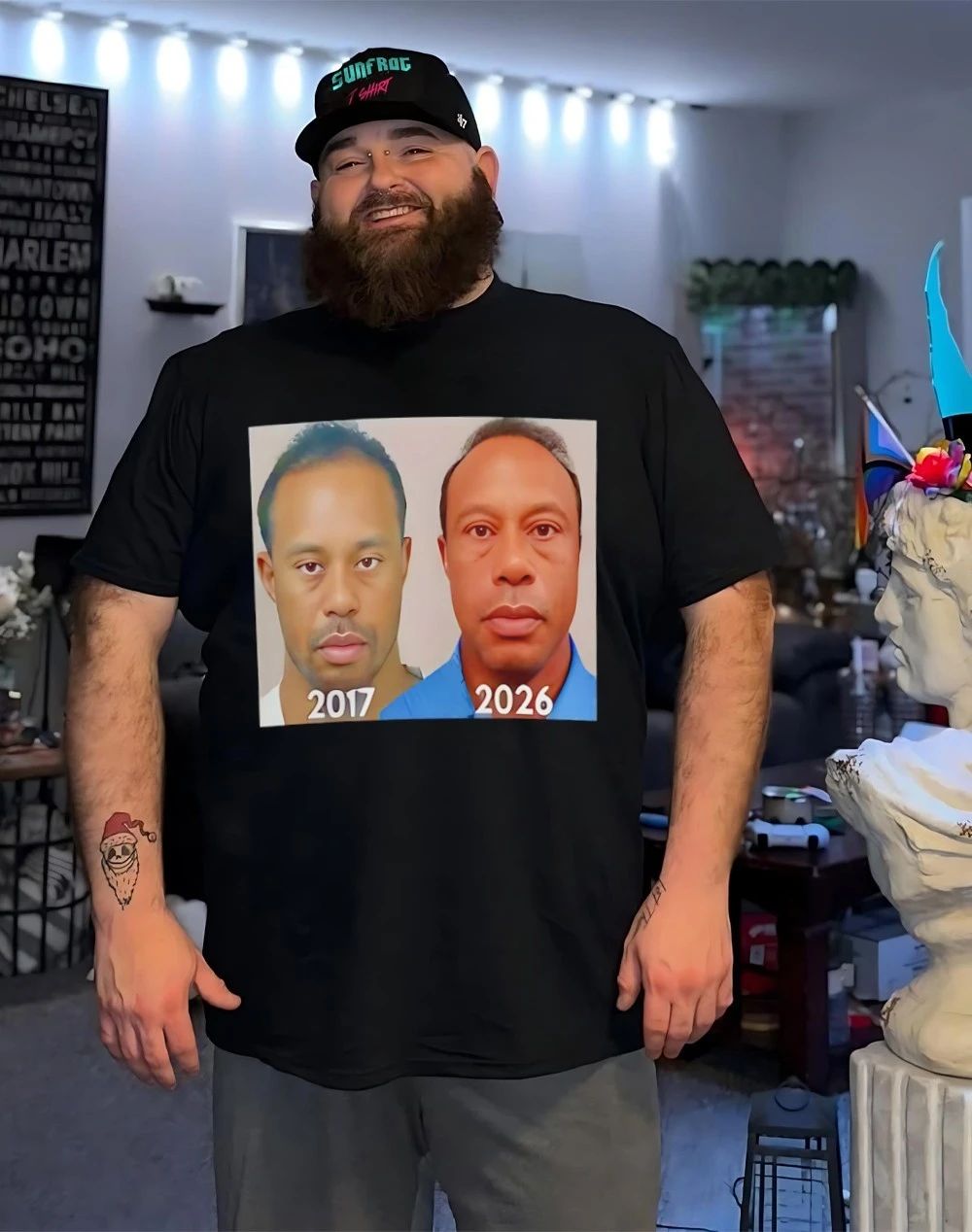 Tiger Woods Mugshot 2017 2026 shirt