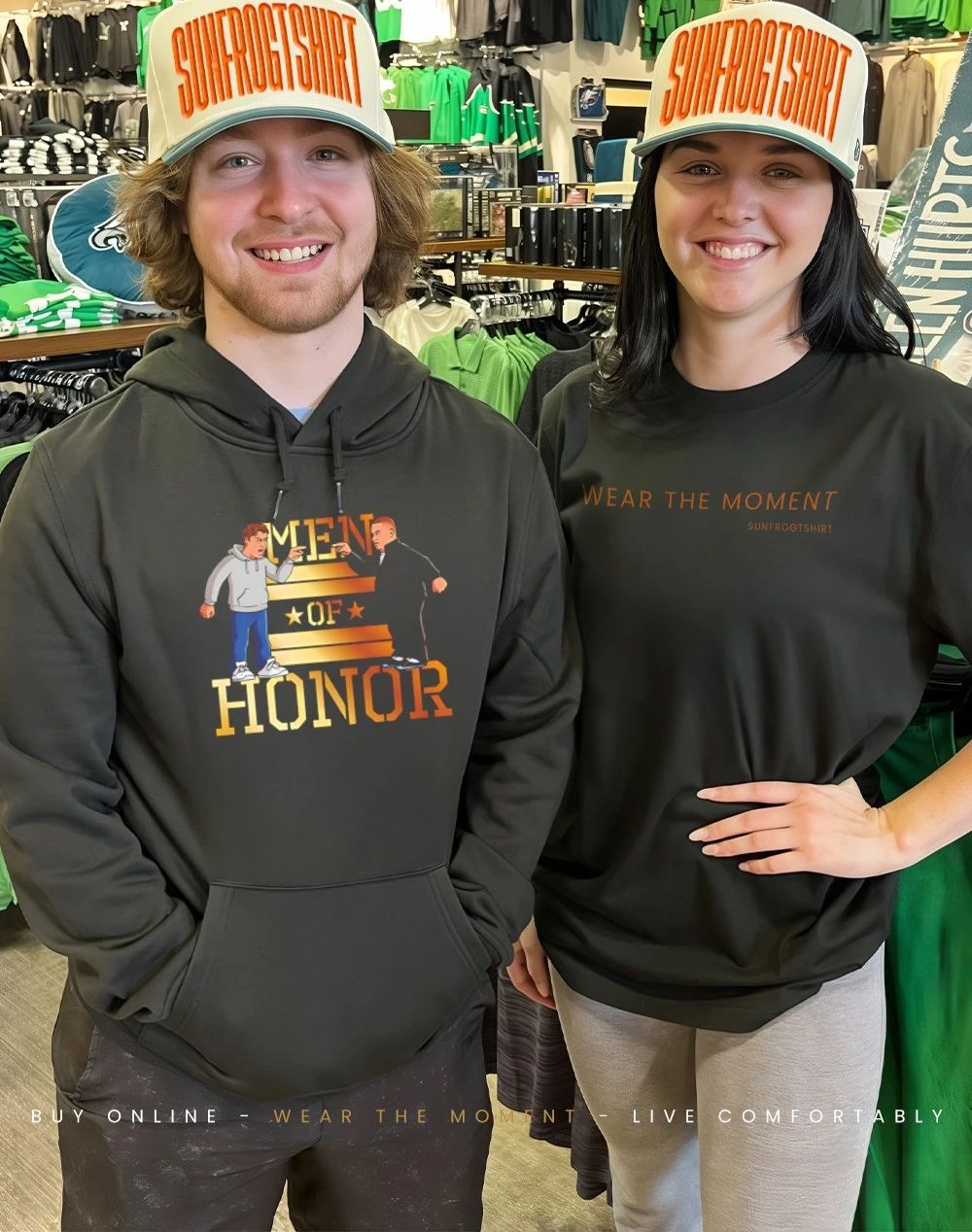 Men of Honor caricature 2026 shirt
