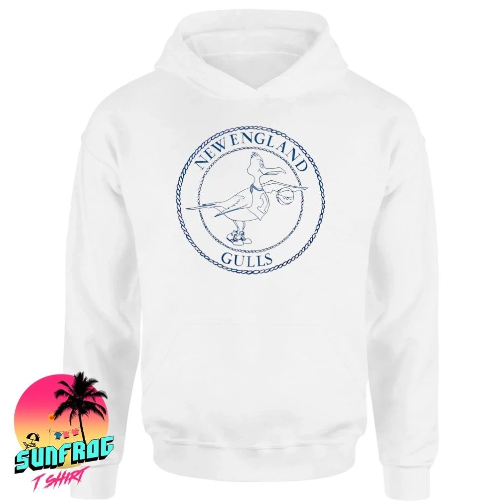 New England Gulls logo vintage shirt