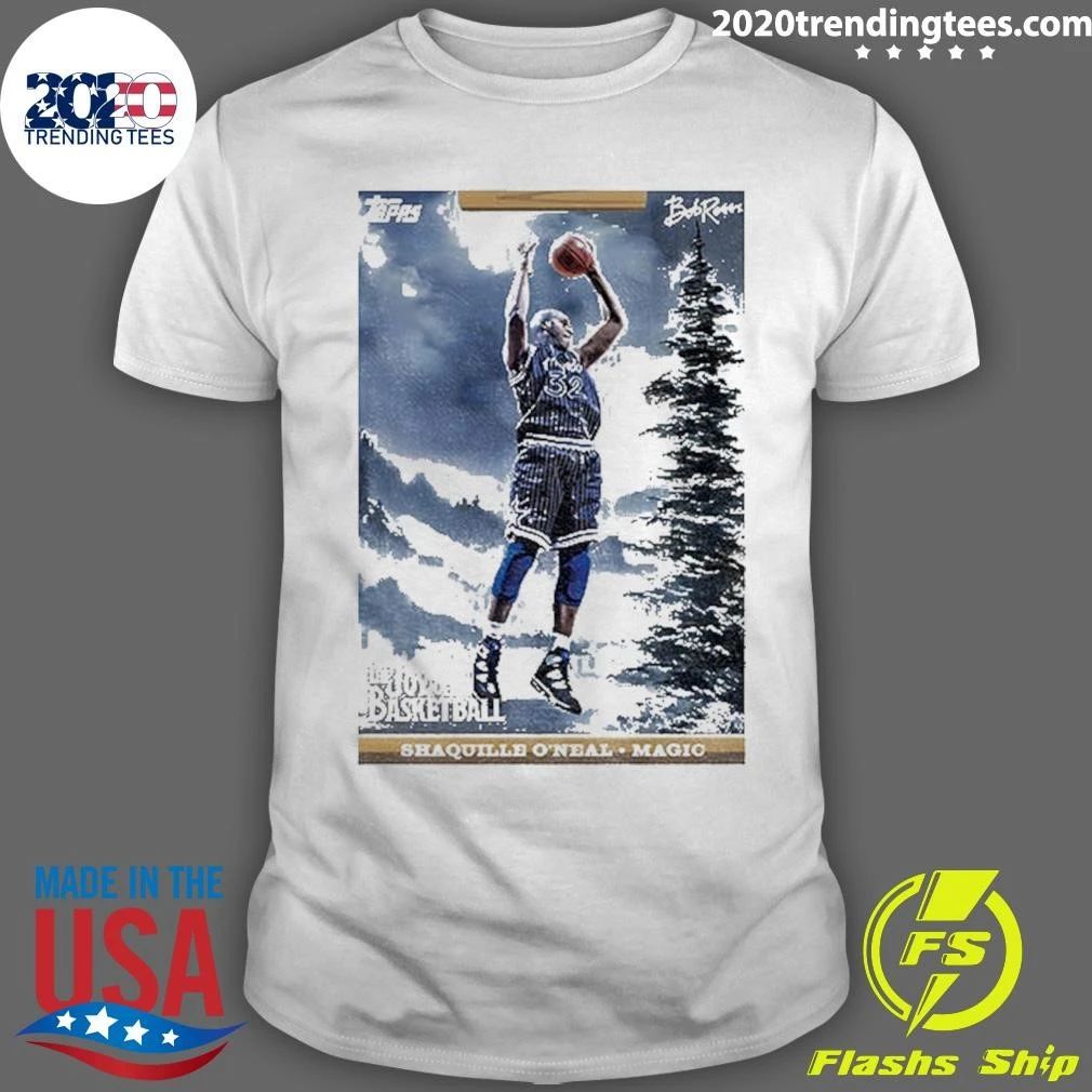 Shaquille O’Neal Magic The Joy of basketball card shirt