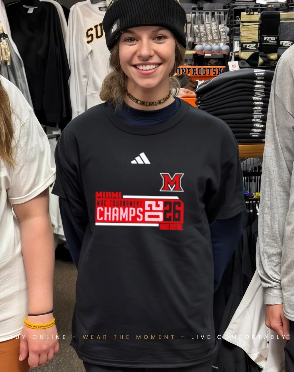 Miami Women’s Basketball MAC Tourney Champs 2026 shirt
