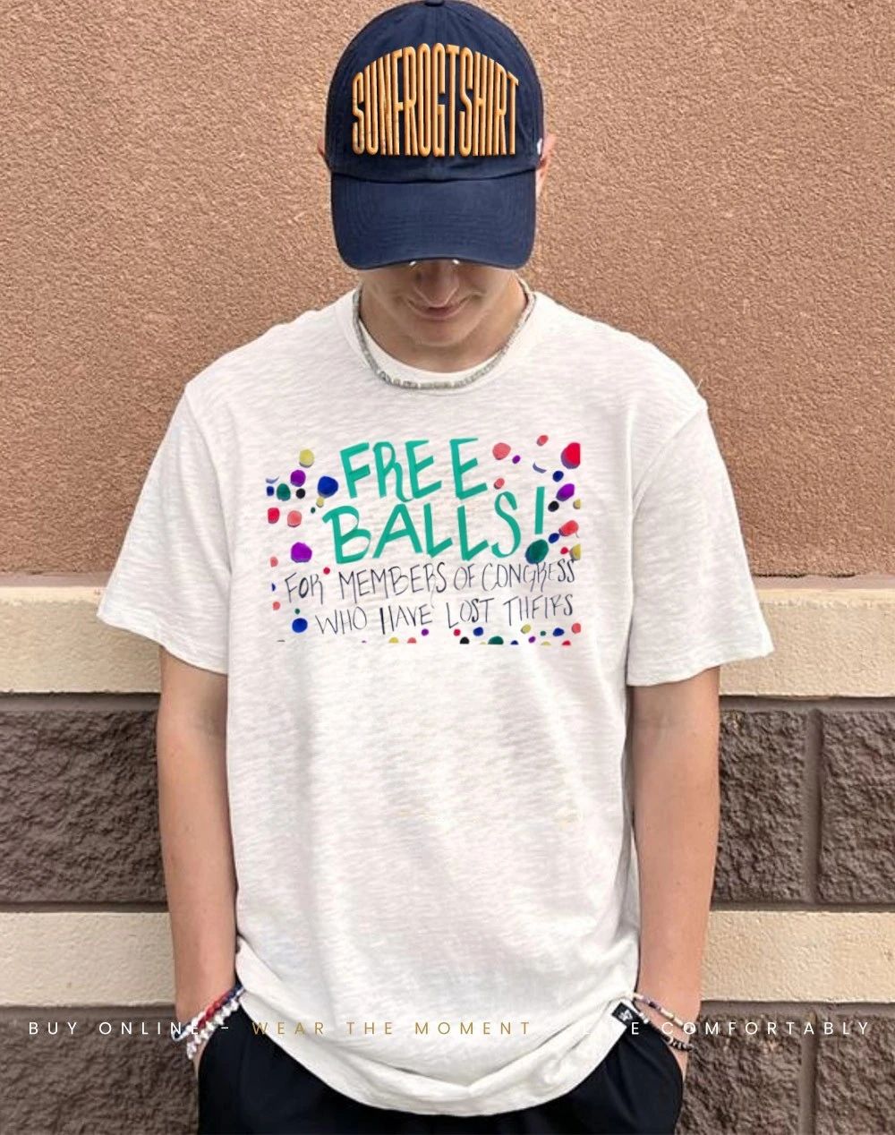 Free Balls for members of congress who have lost theirs shirt