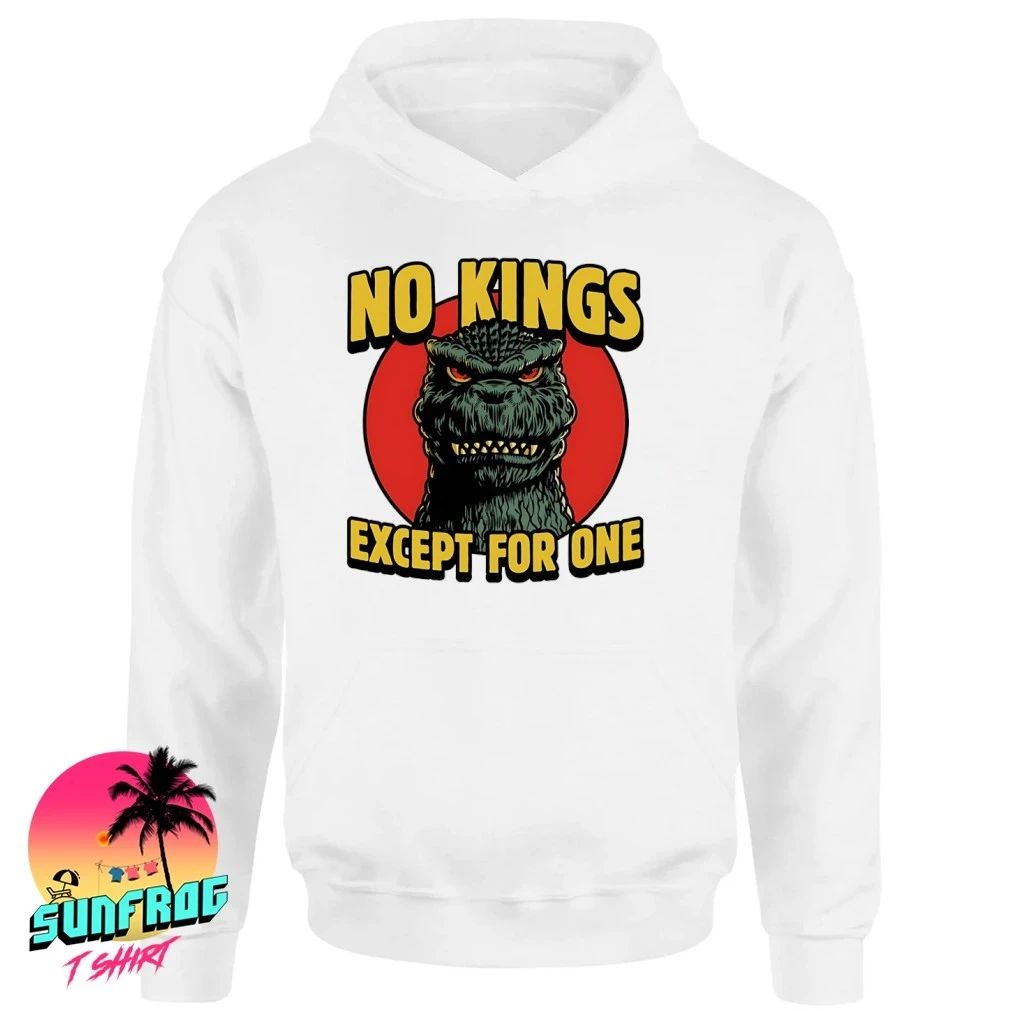 No Kings except Godzilla shirt