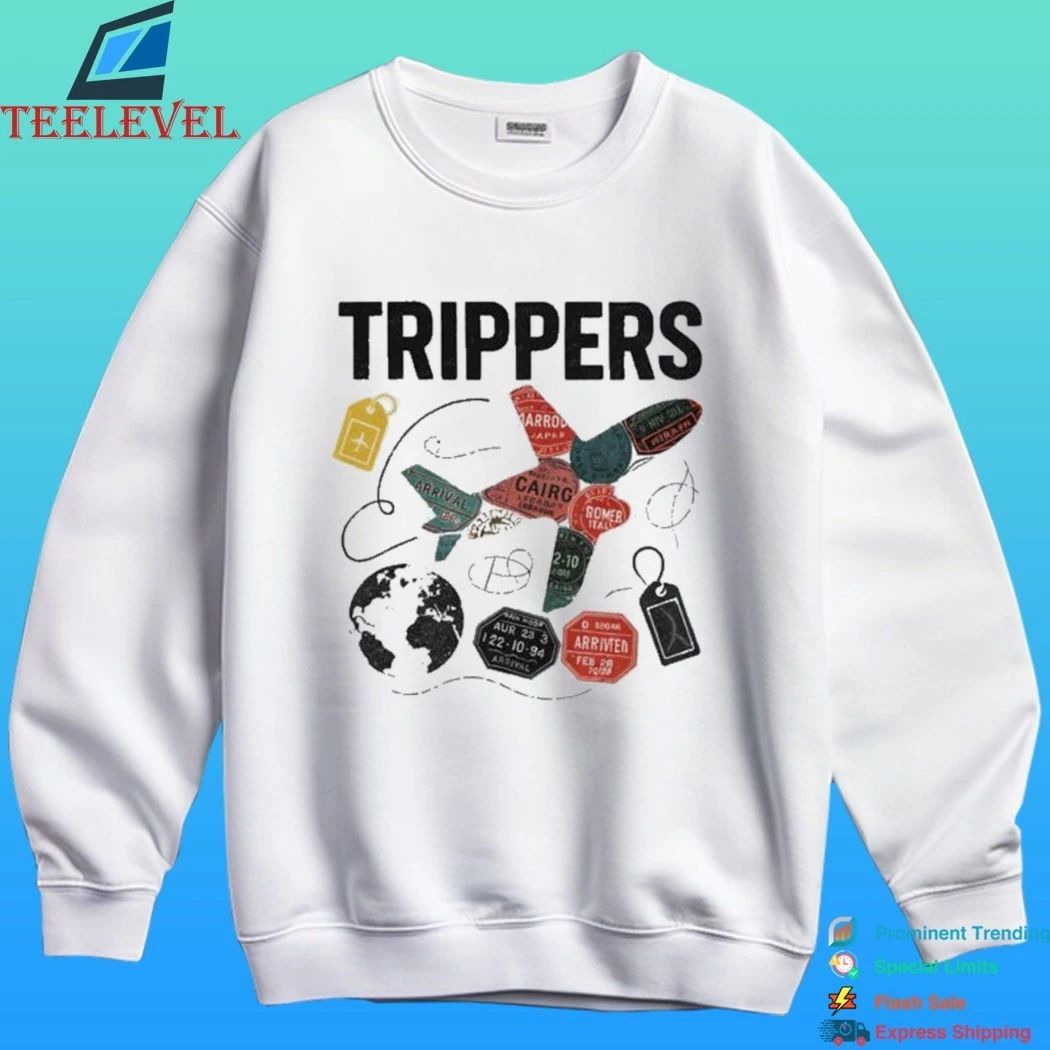 Trippers Brand Baggage Claim Shirt
