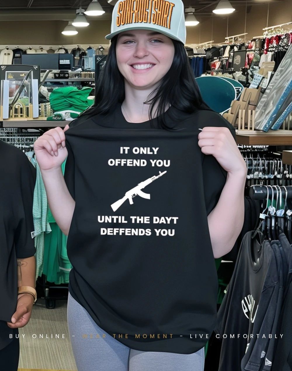 It only offends you until the dayt defends you shirt