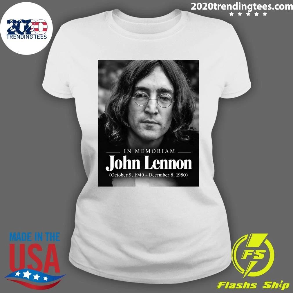 Happy Heavenly Birthday, John Lennon – Gone at 40, Never Forgotten Shirt