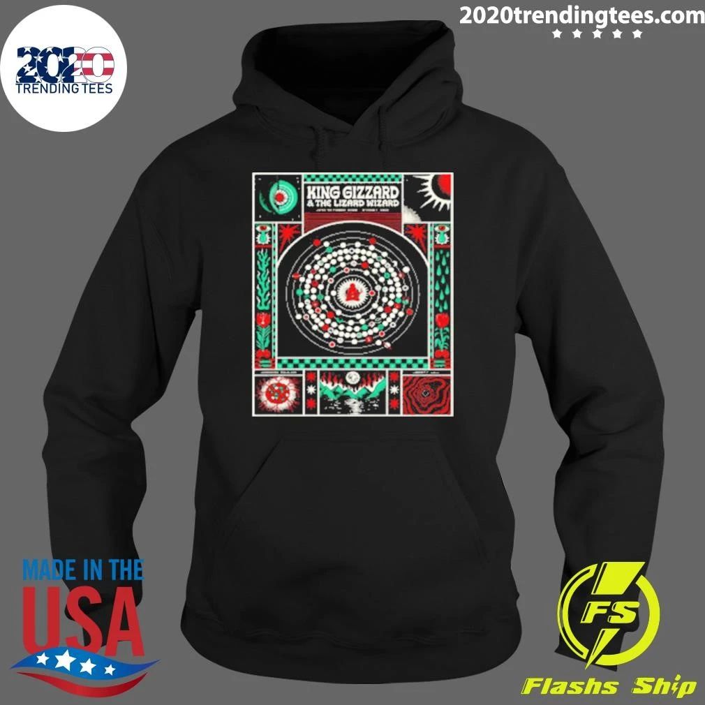 King Gizzard And The Lizard Wizard Sydney Australia 2026 Event Poster At Hordern Pavilion And Liberty Hall On October 14 2026 Shirt