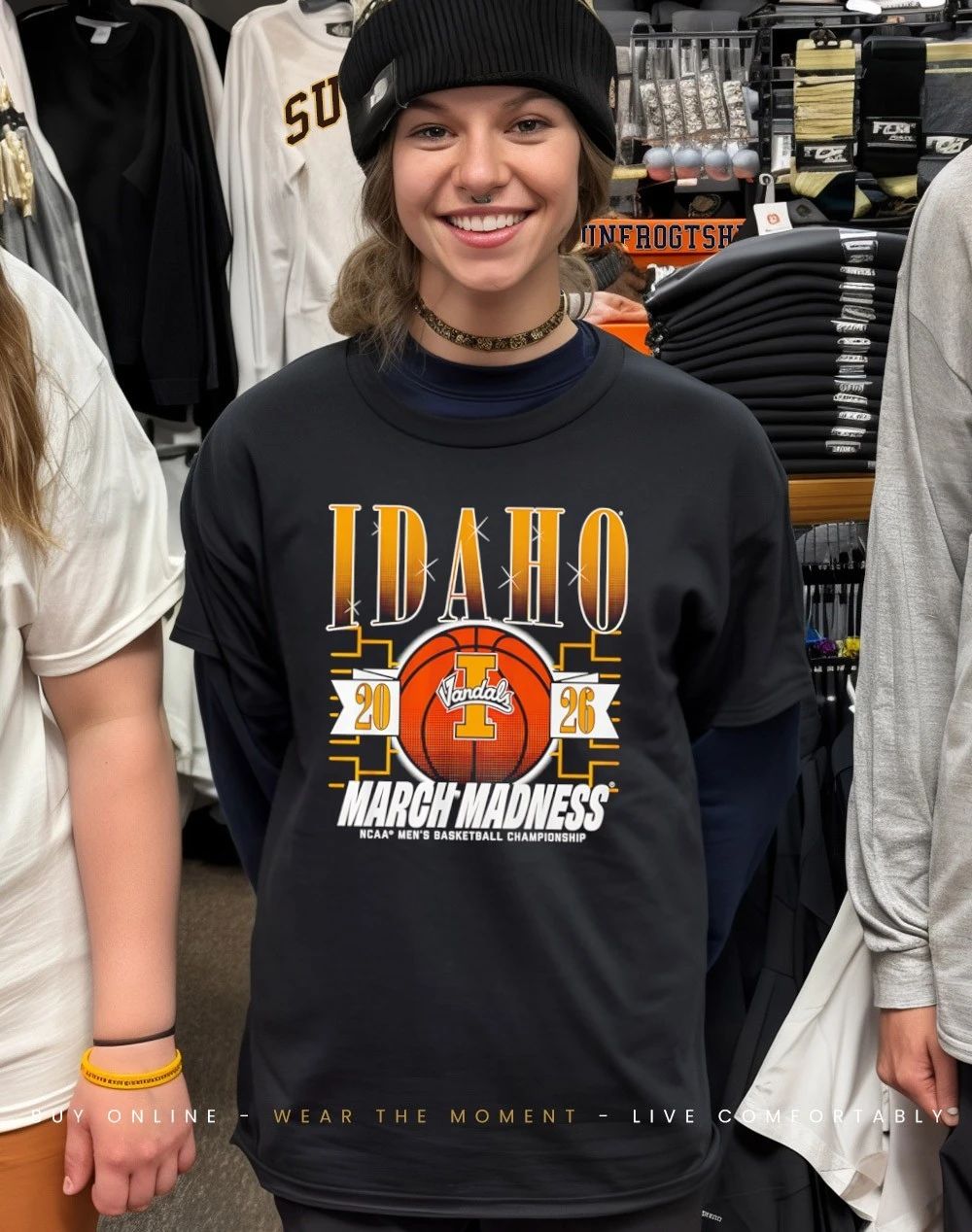 Idaho Vandals MBB 2026 March Madness logo shirt