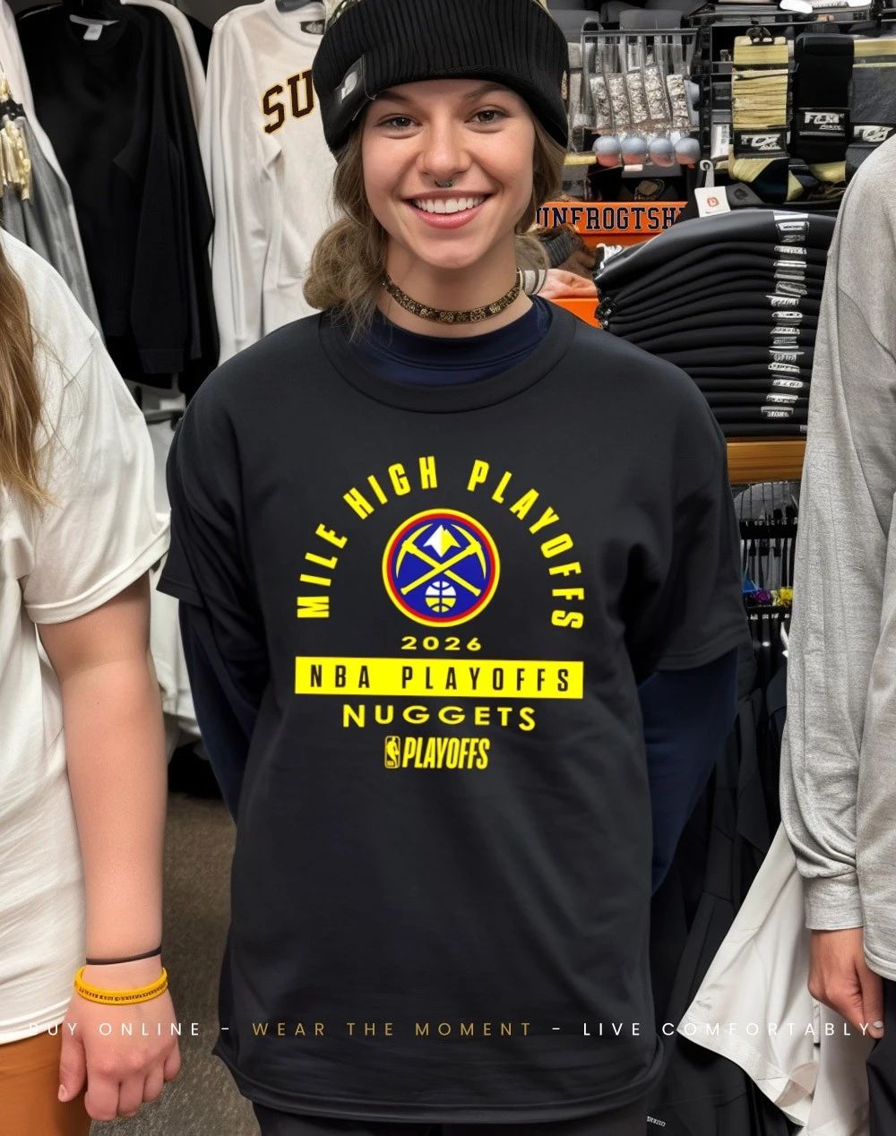 Denver Nuggets 2026 NBA Playoffs Mile High Playoffs shirt