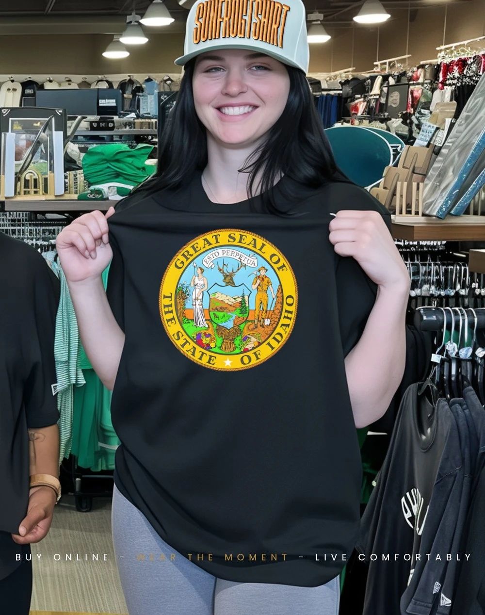 Idaho State Sea Freat Seal of The State of Idaho Philadelphia shirt