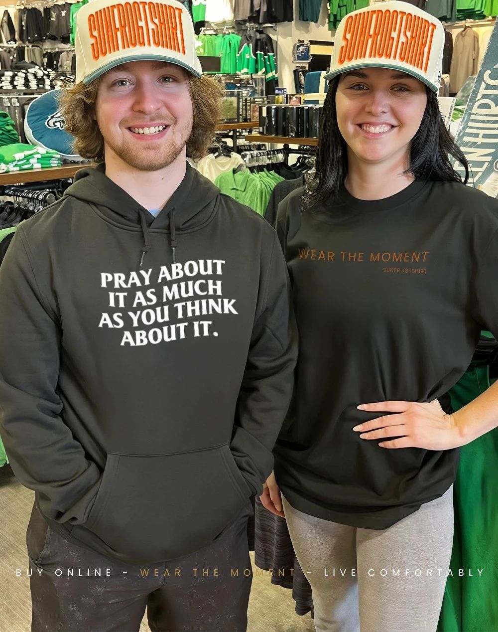 Pray About It As Much As You Think About It Shirt