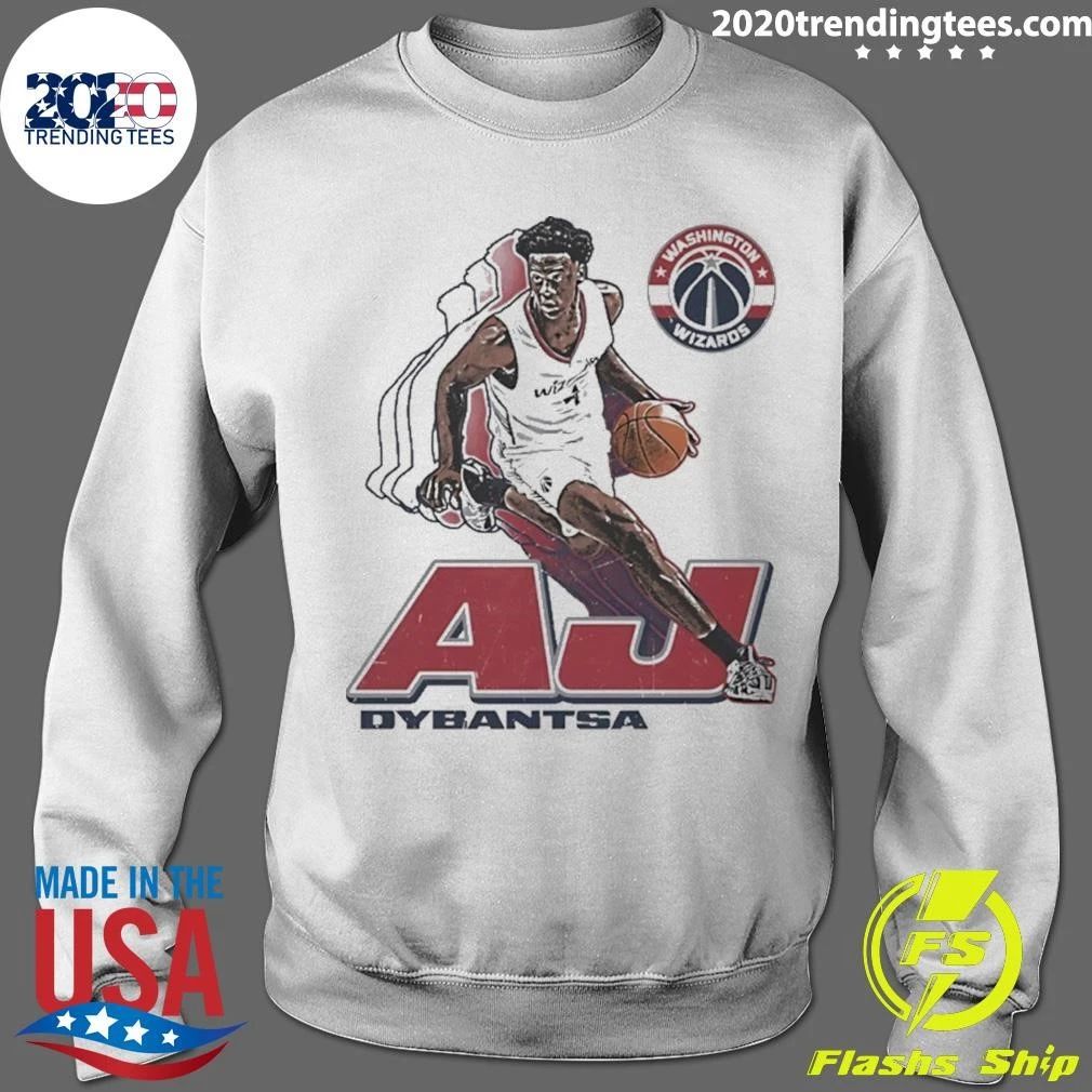 NBA Washington Wizards AJ Dybantsa Basketball Signature Shirt
