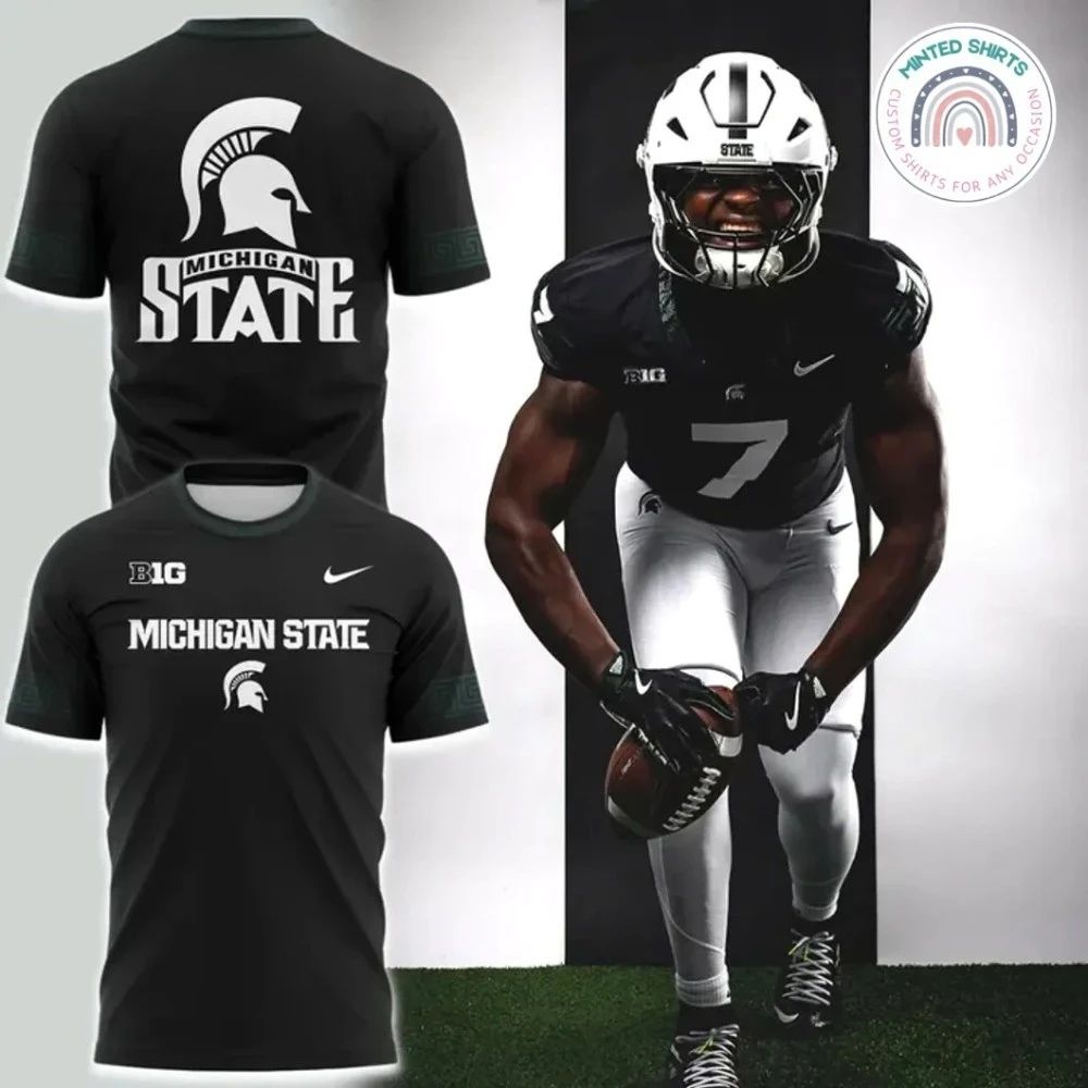 Michigan State Spartans Wordmark Alternate Shirt