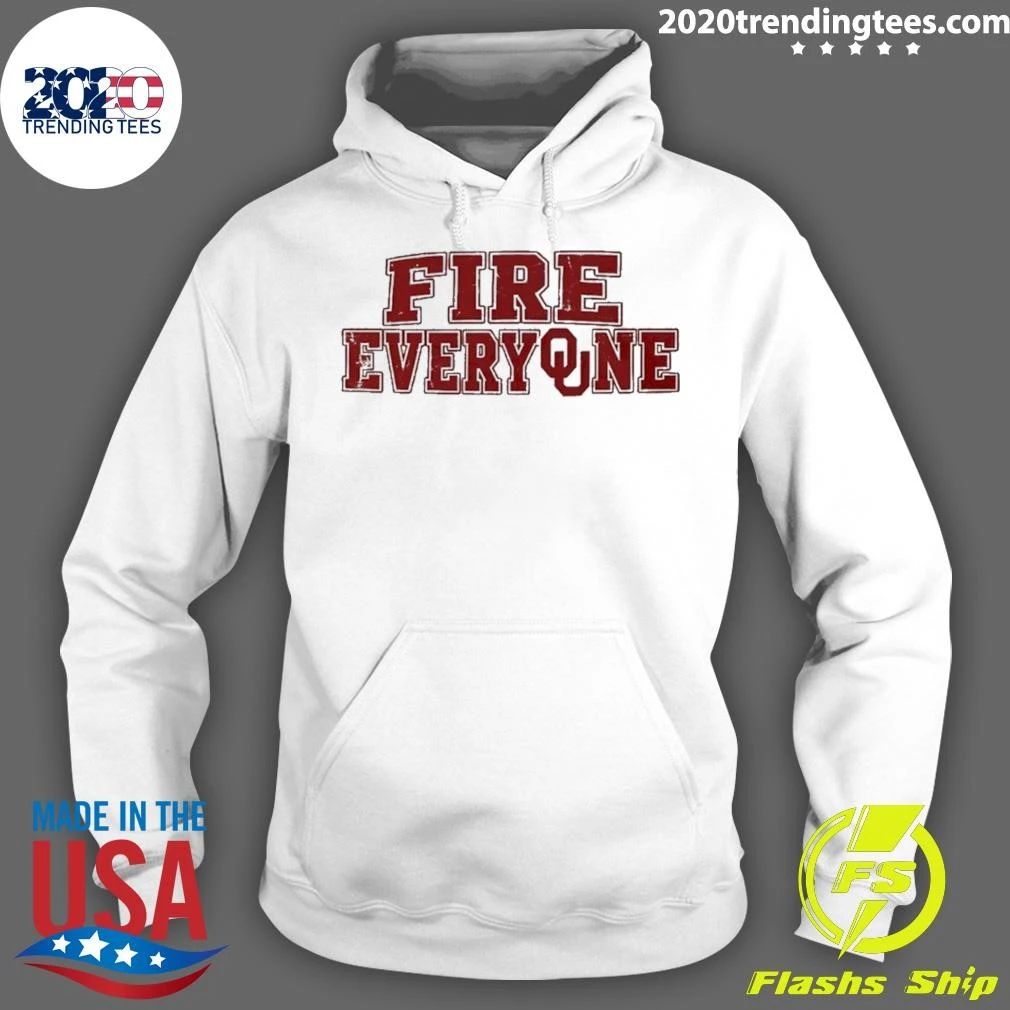 Oklahoma Sooners Fire Evereone Logo Shirt