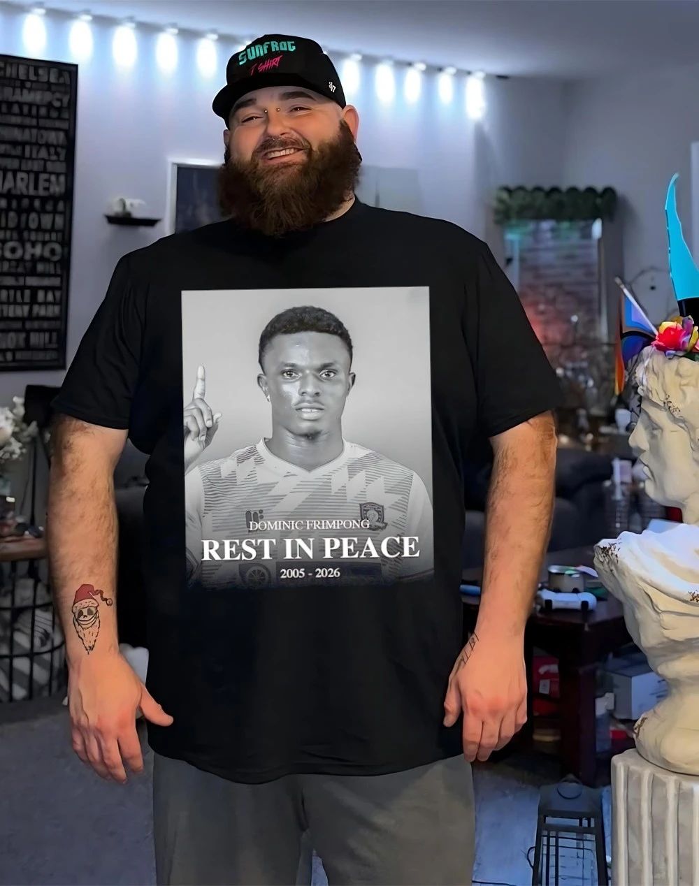 Rest in peace Dominic Frimpong 2005 2026 shirt