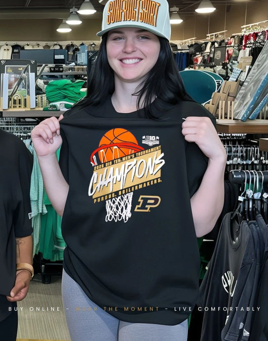 Purdue Boilermakers 2026 Big Ten Men’s Basketball Tournament Champions classic shirt