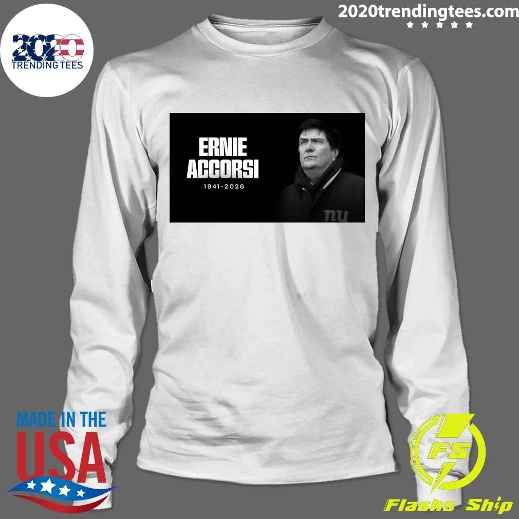 Rip Ernie Accorsi 1941-2026 Shirt