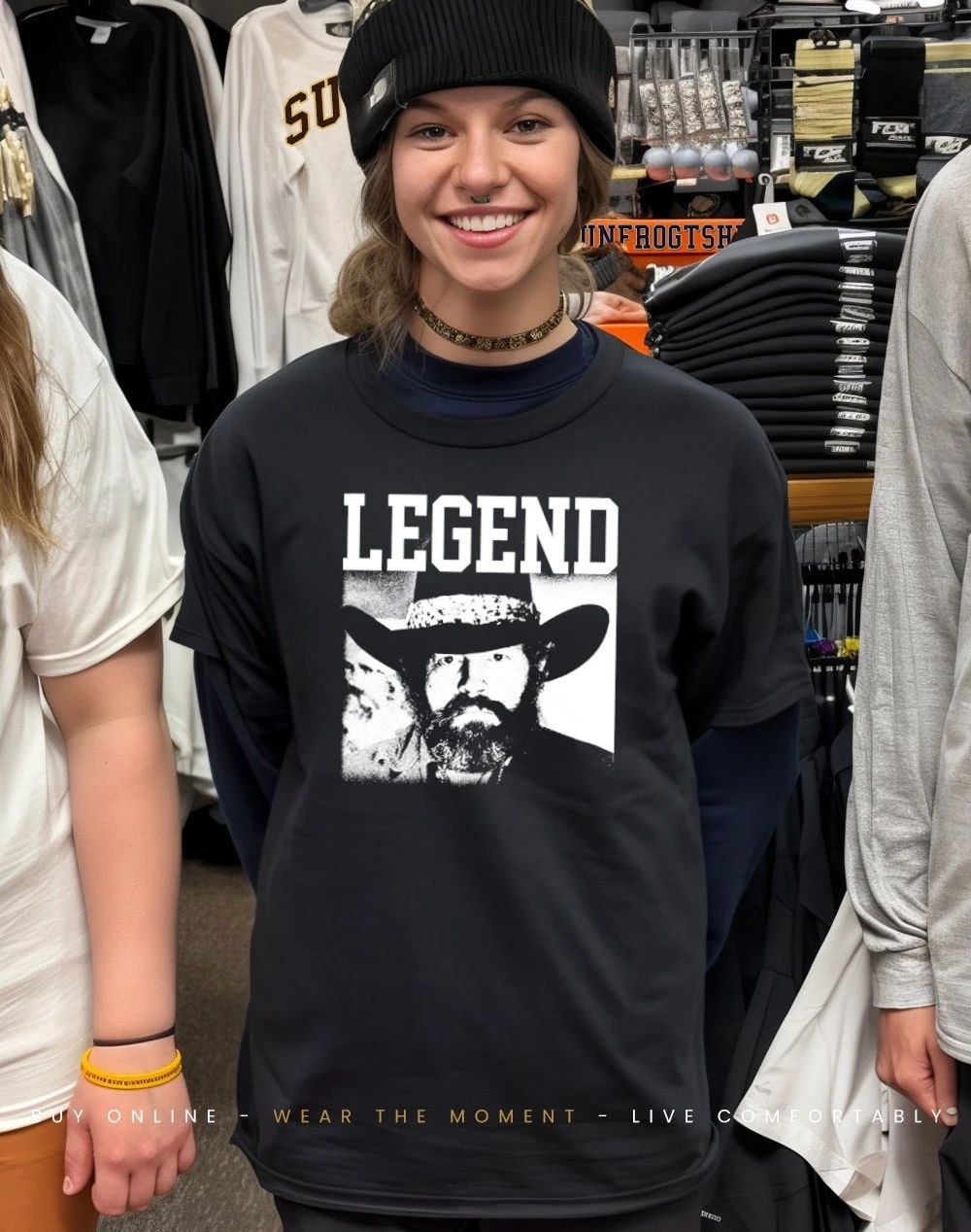 The Longhaired Redneck Legend shirt